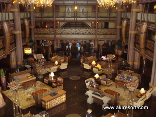 Lobby seating areas